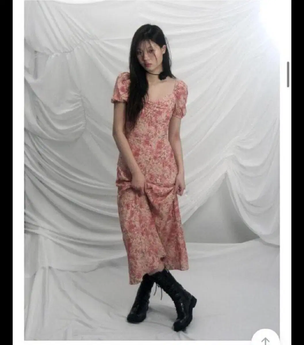 루루서울 Margaret Puff Long Dress